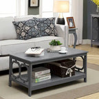 Convenience Concepts Omega Coffee Table with Shelf