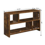 Convenience Concepts Northfield 55 inch TV Stand Console with Shelves