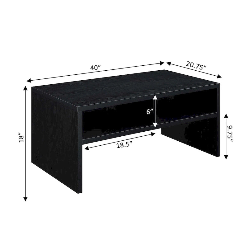 Northfield Admiral Deluxe Coffee Table with Shelves