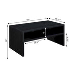 Northfield Admiral Deluxe Coffee Table with Shelves