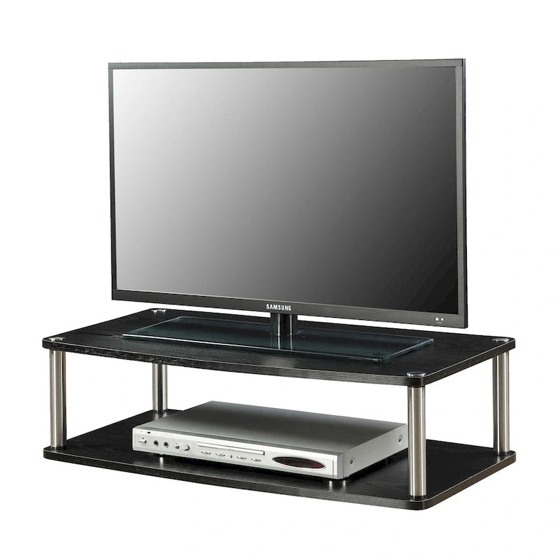 Convenience Concepts Designs2Go XL Double Tier Swivel Riser for TVs up to 37 Inches