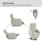 Elisa Power Remote Lift Assist Recliner Set Of 2 with Metal Base