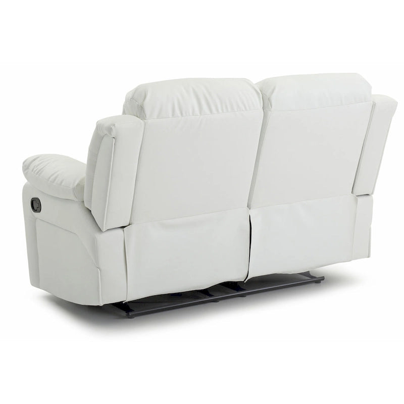 Daria Faux Leather Reclining Loveseat