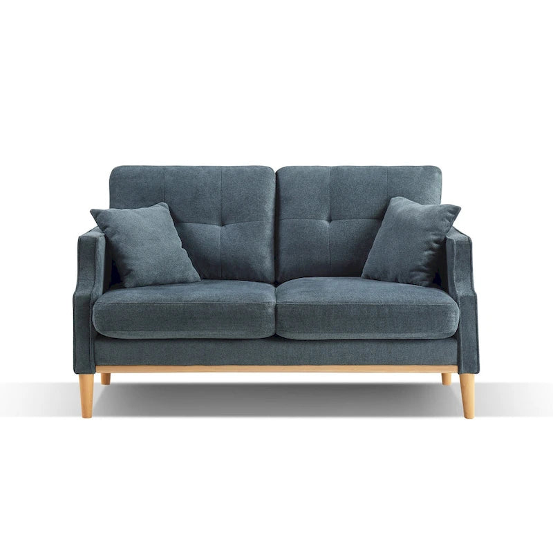 Loveseat With Waterproof Fabric,USB Charge