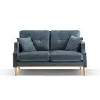 Loveseat With Waterproof Fabric,USB Charge