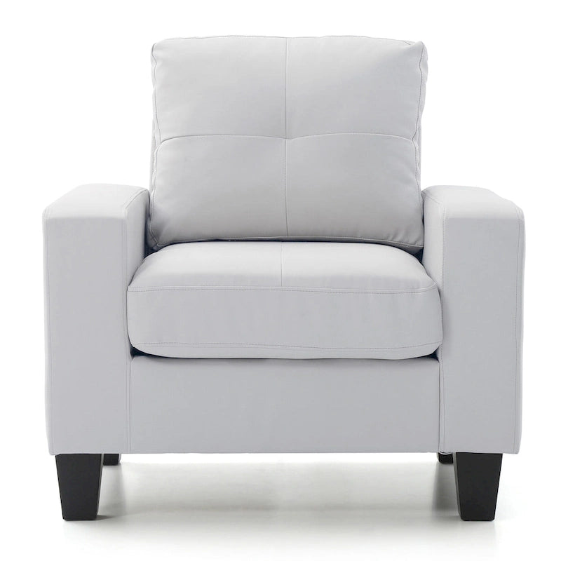 Newbury Removable Cushions Accent Chair - 35L x 32W x 36H