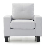 Newbury Removable Cushions Accent Chair - 35L x 32W x 36H
