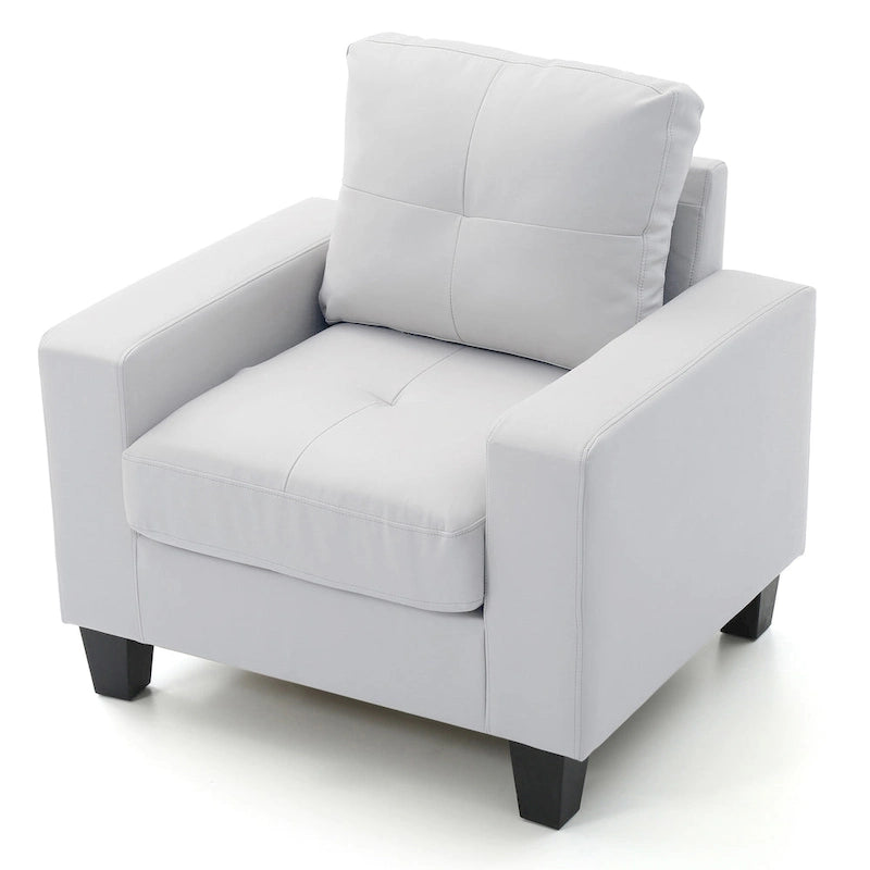 Newbury Removable Cushions Accent Chair - 35L x 32W x 36H