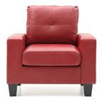 Newbury Removable Cushions Accent Chair - 35L x 32W x 36H