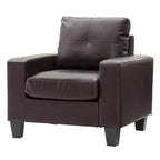 Newbury Removable Cushions Accent Chair - 35L x 32W x 36H