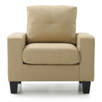 Newbury Removable Cushions Accent Chair - 35L x 32W x 36H