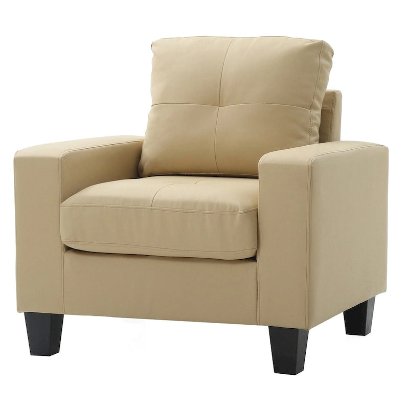 Newbury Removable Cushions Accent Chair - 35L x 32W x 36H