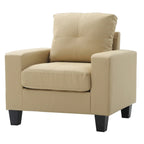 Newbury Removable Cushions Accent Chair - 35L x 32W x 36H