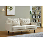 Feemster 69.3 Wide Velvet Tufted Cushion Back Sofa