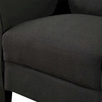 3-Seat Linen Fabric Sofa