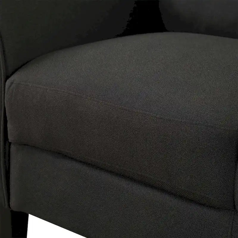 3-Seat Linen Fabric Sofa
