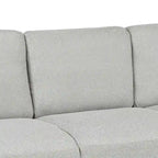 3-Seat Linen Fabric Sofa