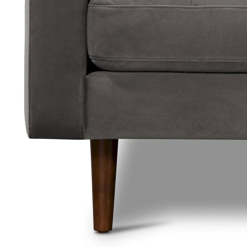 Poly & Bark Napa 104.5 Fabric Right Sectional Sofa