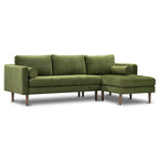 Poly & Bark Napa 104.5 Fabric Right Sectional Sofa