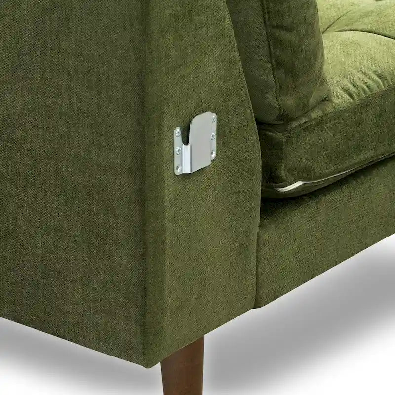 Poly & Bark Napa 104.5 Fabric Right Sectional Sofa