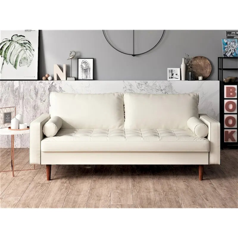 US Pride Lopez Mid-century Loveseat