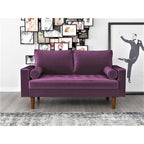 US Pride Lopez Mid-century Loveseat