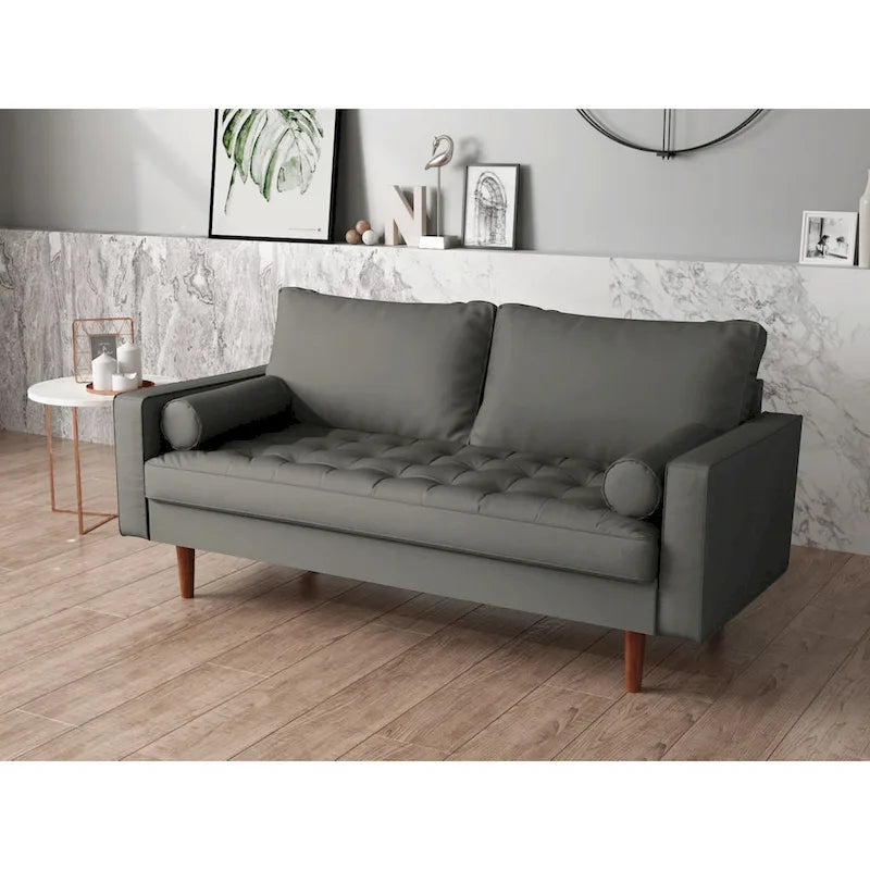 US Pride Lopez Mid-century Loveseat