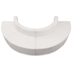 4 PC LeatherSoft Modular Reception Configuration w/Taut Back &Seat - 105W x 25.25 - 52.5D x 27H