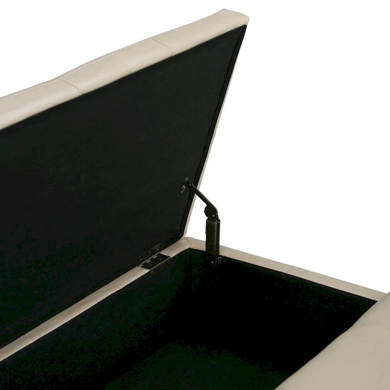WYNDENHALL Lancaster 36-in. Wide Contemporary Square Table Ottoman
