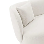 Manhattan Comfort Contemporary Siri Sofa and Accent Chair Set with Pillows