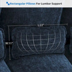 Modern U-shaped Sectional Sofa with Waist PillowsSleeper Sofa Couch with Chaise Lounge