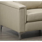 Lessa Modern Premium Top Grain Leather Sofa