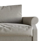 CraftPorch Classic Linen Upholstered Sofa
