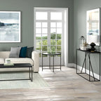 Loretta 23.63 Wide Round Side Table with MDF Top