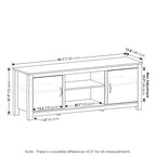 Furinno Classic TV Stand for TV up to 65 Inch
