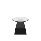 Crescendo Modern 47-inch Glass Top Oval Coffee Table by Furniture of America