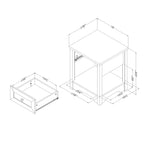 South Shore Farnel End Table