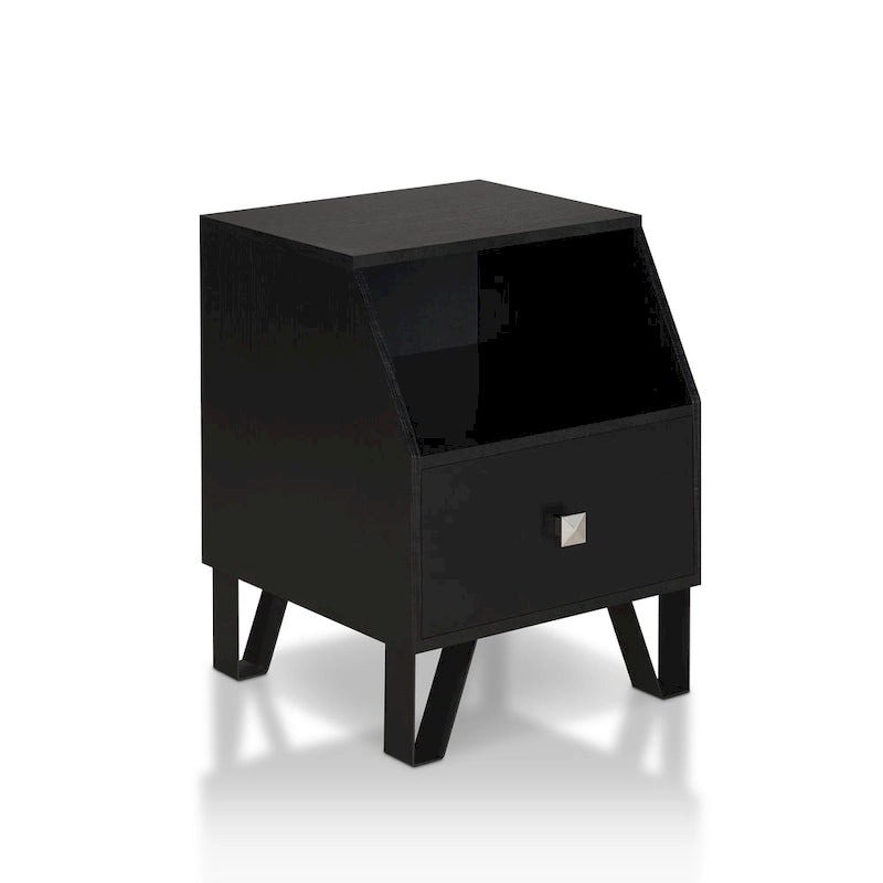 Kara Contemporary 16-inch 1-Shelf Side Table by Furniture of America