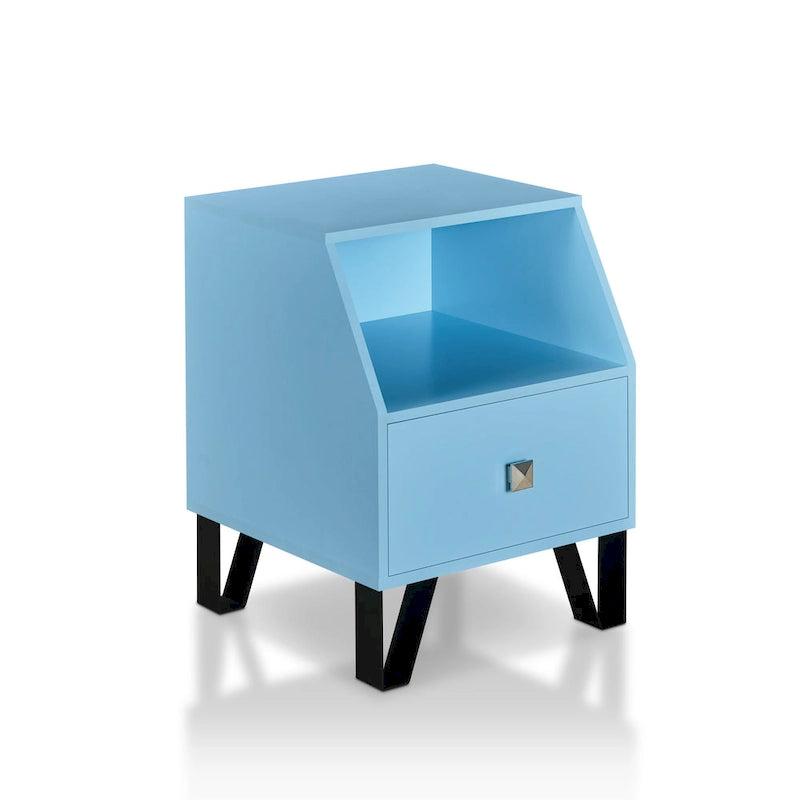 Kara Contemporary 16-inch 1-Shelf Side Table by Furniture of America