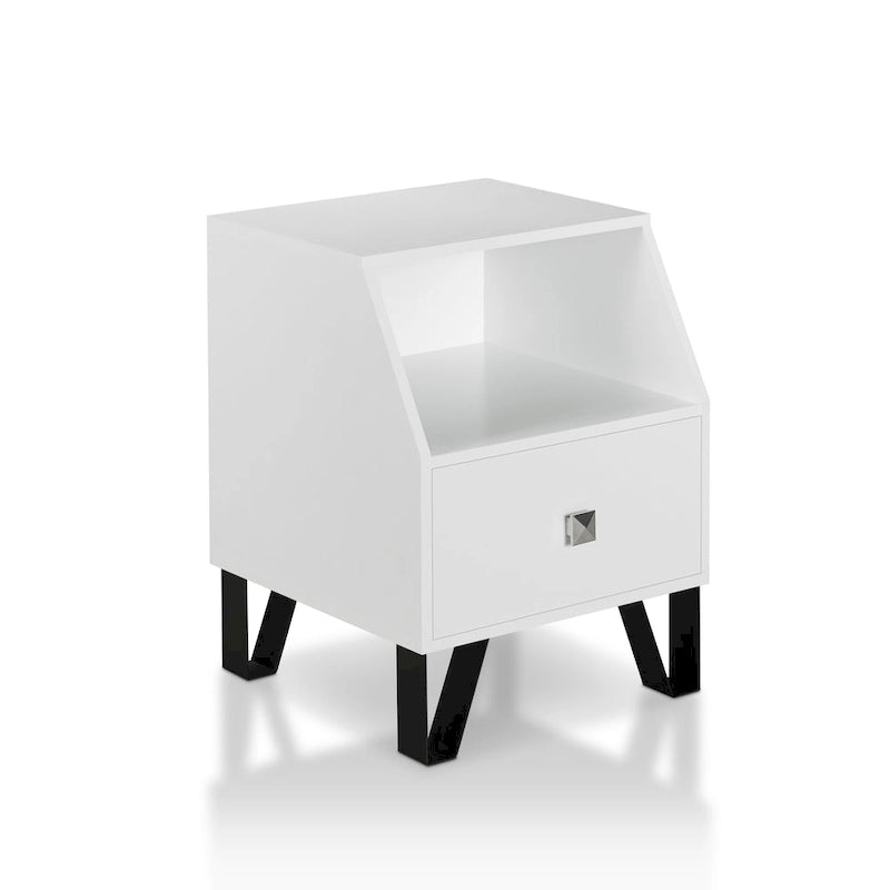 Kara Contemporary 16-inch 1-Shelf Side Table by Furniture of America
