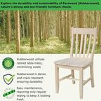 Quince Solid Wood Schoolhouse Chairs, Set of 2