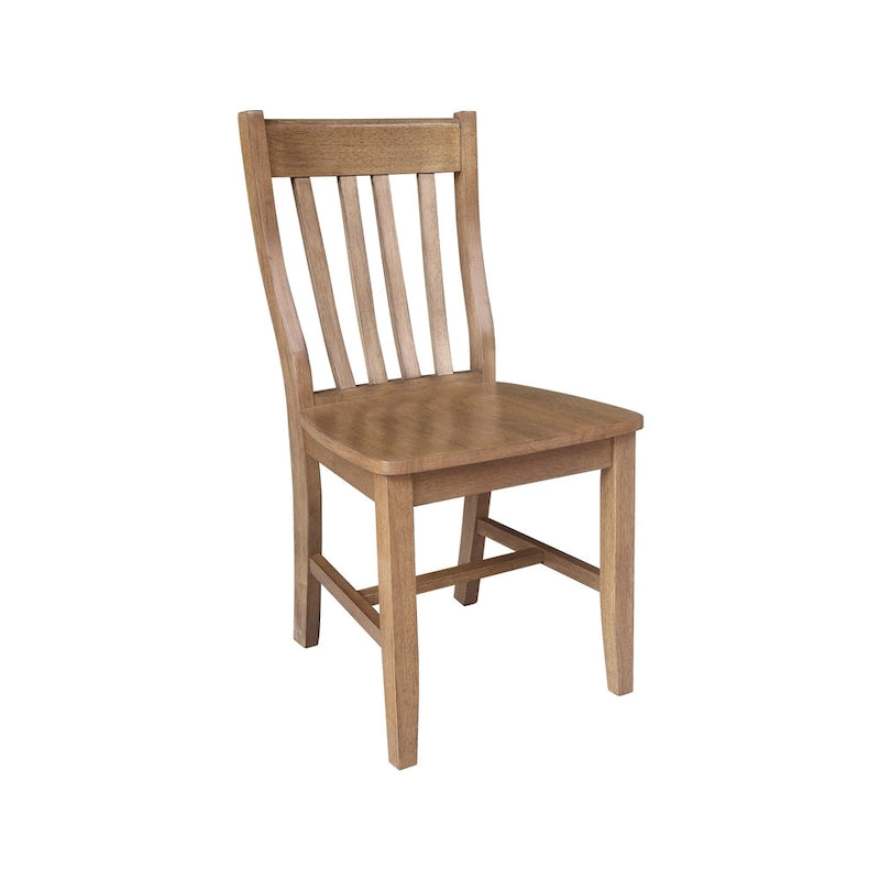 Quince Solid Wood Schoolhouse Chairs, Set of 2
