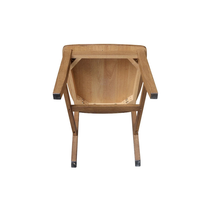 Quince Solid Wood Schoolhouse Chairs, Set of 2