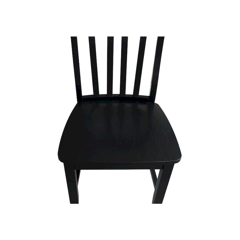 Quince Solid Wood Schoolhouse Chairs, Set of 2