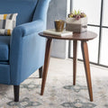 Hoyt Mid-Century Wood End Table by Christopher Knight Home - 20 L x 20 W x 22.75 H