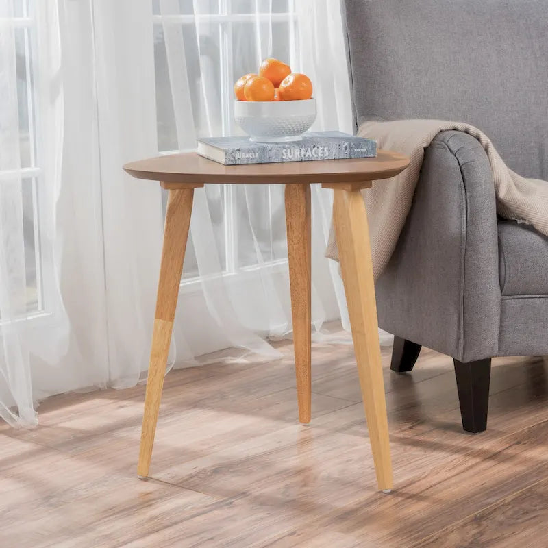 Hoyt Mid-Century Wood End Table by Christopher Knight Home - 20 L x 20 W x 22.75 H