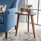 Hoyt Mid-Century Wood End Table by Christopher Knight Home - 20 L x 20 W x 22.75 H