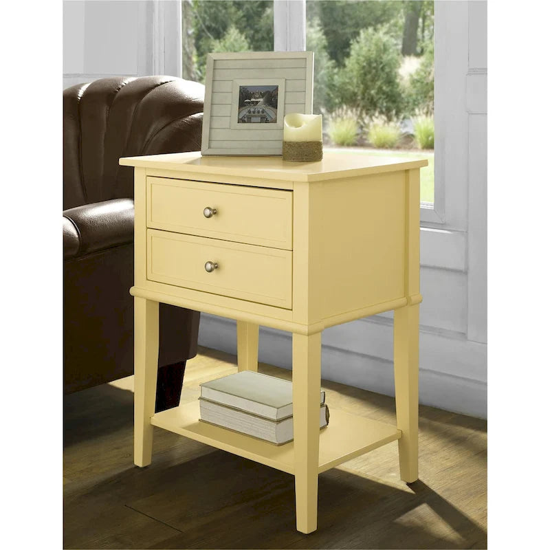 Avenue Greene Bantum Accent Table with 2 Drawers