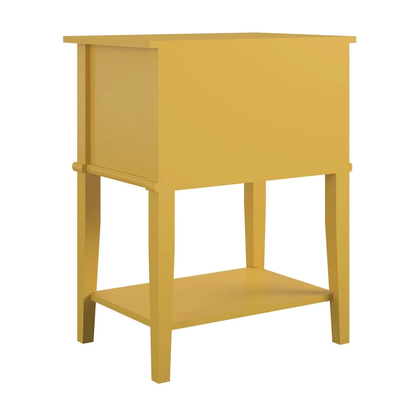 Avenue Greene Bantum Accent Table with 2 Drawers