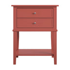 Avenue Greene Bantum Accent Table with 2 Drawers